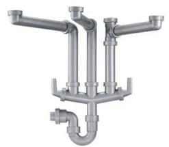 Franke Siphon 3 Plumbing Kit For 3 Bowl Kitchen Sinks - 112.0083.810