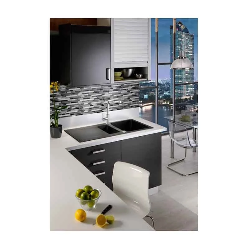 Franke Orion 1.5 Bowl Inset Tectonite Inset Kitchen Sink Reversible OID 651-100 - Carbon Black - 114.0381.791 - Image 3