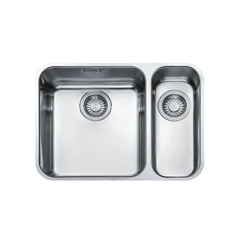 Franke Largo 1.5 Bowl Undermount Sink With Right Hand Small Bowl LAX 160-36-16 - Stainless Steel - 122.0156.346