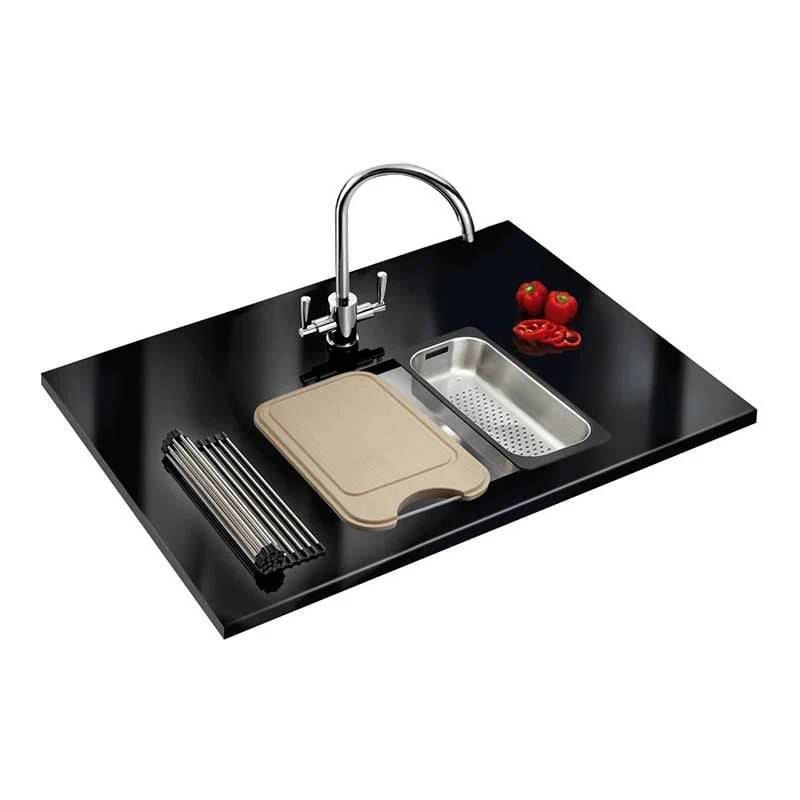 Franke Largo 1 Bowl Undermount Kitchen Sink LAX 110-50/41 - Stainless Steel - 122.0250.208 - Image 3