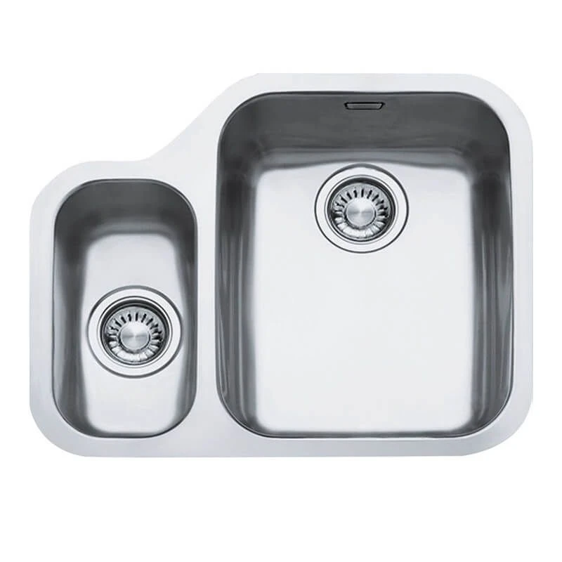 Franke Ariane 1.5 Bowl Undermount Kitchen Sink With Left Hand Small Bowl ARX 160-35-17 - Stainless Steel - 122.0154.926
