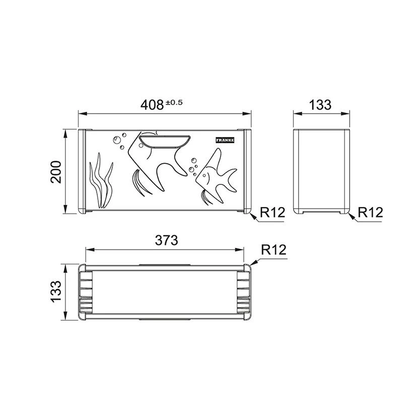 Franke Andy Chef Accessories Set For Franke Box Kitchen Sinks - Stainless Steel - 112.0619.946 - Image 8