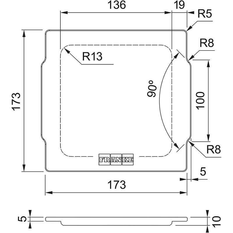 Franke All-In Accessory Set 2 - 112.0655.482 - Image 6