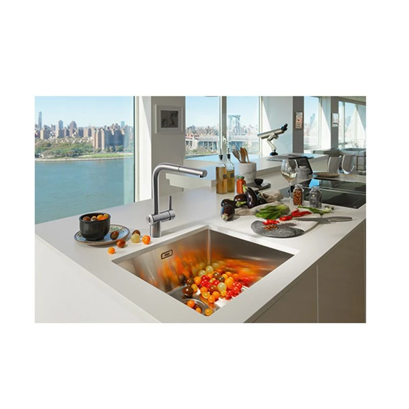 Franke Atlas Neo Sensor Pull-Out Nozzle Tap - Stainless Steel - 115.0638.827 - Image 2