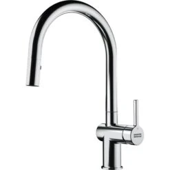 Franke Active J Spout Dual Spray Pull Down Tap - Chrome - 115.0653.401