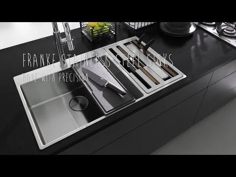 Franke Maris 1.5 Bowl Inset Kitchen Sink With Left Hand Small Bowl MRX 260 34-19 - Stainless Steel - 127.0553.963 - Image 3