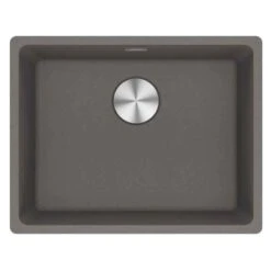 Franke Maris 1 Bowl Undermount Fragranite Kitchen Sink MRG 110-52 - Stone Grey - 125.0688.504