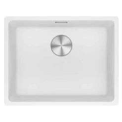 Franke Maris 1 Bowl Undermount Fragranite Kitchen Sink MRG 110-52 - Polar White - 125.0688.505