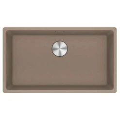 Franke Maris 1 Bowl Undermount Fragranite Kitchen Sink MRG 110-72 - Oyster - 125.0688.512