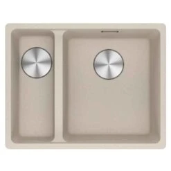 Franke Maris 1.5 Bowl Undermount Fragranite Kitchen Sink MRG 160-34-15 - Left Hand - Coffee - 125.0688.516