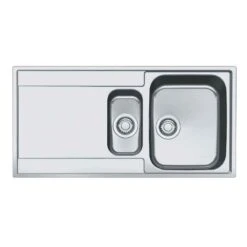 Franke Maris 1.5 Bowl Inset Kitchen Sink L/H Drainer MRX 251 - Stainless Steel - 127.0305.146