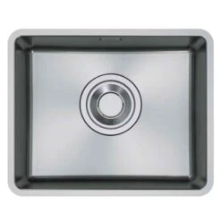 Franke Maris Quiet 1 Bowl Undermount Stainless Steel Kitchen Sink MQX 110 50 - Steel - 122.0694.478