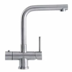 Franke Minerva Mondial 3-in-1 Manual Kitchen Tap - Stainless Steel - 119.0518.864