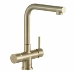 Franke Minerva Mondial 4-in-1 Electronic Kitchen Tap - Champagne Gold - 119.0625.371