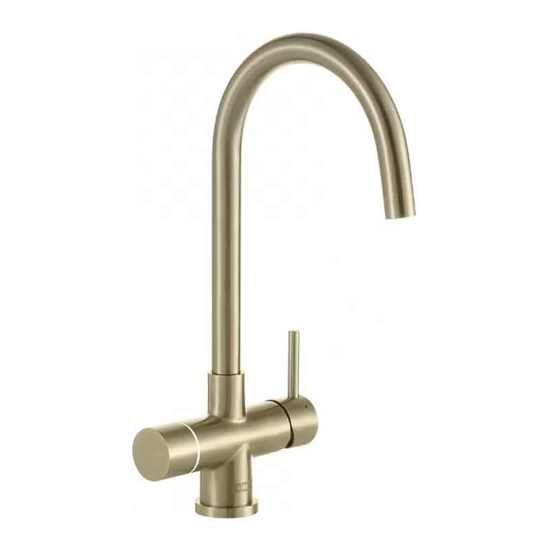 Franke Minerva Helix 4-in-1 Electronic Kitchen Tap - Champagne Gold - 119.0625.397